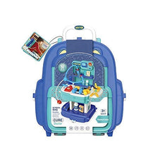 Load image into Gallery viewer, 31 Pcs Cute Design School Bag Doctor Tools Toy Set for Boys &amp; Girls, Medical Learning Doctor Toy with Portable School Bag Design Suitcase for Kids