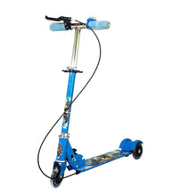 Load image into Gallery viewer, Road Runner Scooter for Kids of 3 to 14 Years Age 3 Adjustable Height, Foldable, LED PU Wheels &amp; Weight Capacity 75 kgs Kick Scooter with Brakes(Multi Color)