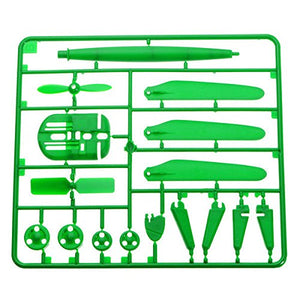 Build DIY 6 in 1 Educational Learning Solar Kit (Green)