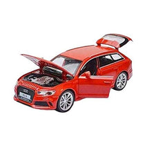 Load image into Gallery viewer, Metal Audi Pull Back Car Toy with Openable Doors, Light and Sounds Effects for Kids