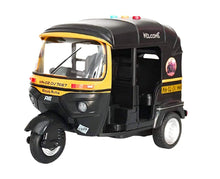 Load image into Gallery viewer, Auto Rickshaw Toy with Light, Sound and Friction Powered Wheel Toy for Kids (Multicolor) (AUTO Rickshaw)