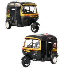 Load image into Gallery viewer, Auto Rickshaw Toy with Light, Sound and Friction Powered Wheel Toy for Kids (Multicolor) (AUTO Rickshaw)