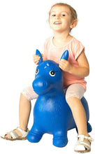Load image into Gallery viewer, Inflatable Jumping and Riding Horse Bouncing Horse Hopper Animal Toy for Kids(With Pump Free) | Random Color