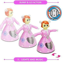 Load image into Gallery viewer, Beautiful Princess Dancing Doll for Kids. | 3D Lights Effects and Musical Sound. | 360 Degree Rotating with SWAY Function