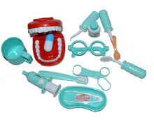 Load image into Gallery viewer, Pretend Play Dentist Set/ Doctor Set for Kids Medical Kit with 15 Items by Way of Tools and Instruments