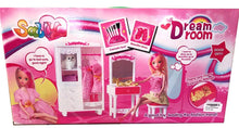 Load image into Gallery viewer, Big Size My Dream Room Doll House Creative Doll House with Doll for Girls Beauty Play Set