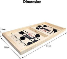 Load image into Gallery viewer, Birthday Popper Super Fast Sling Puck Game, Portable Table Board Game For Kids And Adults