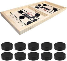 Load image into Gallery viewer, Birthday Popper Super Fast Sling Puck Game, Portable Table Board Game For Kids And Adults