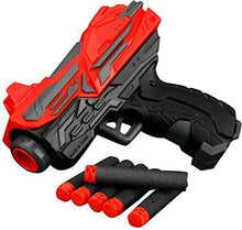 Load image into Gallery viewer, Twin Mini 2 High Speed and Long Range Bullet Gun Pistol Toy with 14 Soft Foam Bullets for Kids