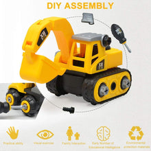 Load image into Gallery viewer, Unbreakable JCB &amp; Bulldozer Construction Engineering Toy Vehicle