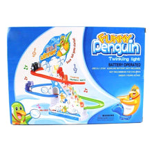 Load image into Gallery viewer, Penguin Twinkling Track Set | Race Track Series with Music Light for Kids-Multicolor