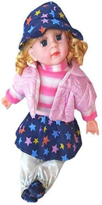 Kids Baby Doll Toy Singing Songs and Poem Baby Girl Doll (Multi color, 40 cm)(Random Color)