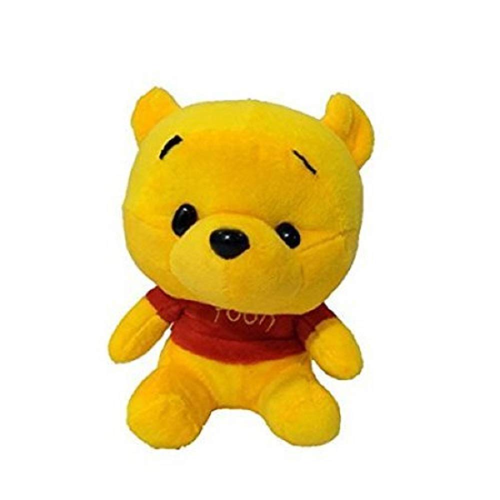 Hangable Winnie The Pooh Plush Stuffed Spongy Soft Toy (7 Inch)