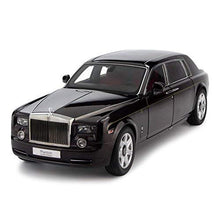 Load image into Gallery viewer, 1:24 Scale Die Cast Rolls Royce Phantom Pull Back Sedan with Blinking Lights