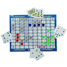 Load image into Gallery viewer, Sequence Board Game for Kids &amp; Adults with Playing Card and Chips