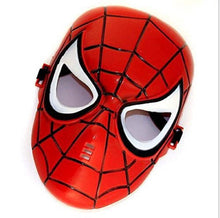 Load image into Gallery viewer, Super Hero Power Action Figures with Accessories Mask,Launcher,T-Shirt,Gloves,Figure and Most Unique Disc Launcher Toy for Kids Set of 6