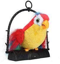 Load image into Gallery viewer, Talk Back Battery Operated Parrot Toy for Kids, Repeat Talking Toy Mimics Voice Flaps Wings