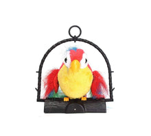 Load image into Gallery viewer, Talk Back Battery Operated Parrot Toy for Kids, Repeat Talking Toy Mimics Voice Flaps Wings