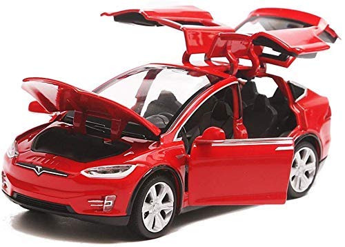 Die cast Tesla Metal Cars Pullback Toy car for Kids Tesla Toy car Best Gifts Toys for Kids Boy Color May Very (Tesla CAR)