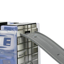 Load image into Gallery viewer, Big Transporter Storage Parking Truck with 6 Metal Alloy Minicars and Ejection Racing Track Car Launcher for Boys and Girls Birthday Gift (Container Truck Ramp)