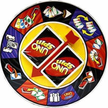 Load image into Gallery viewer, Uno Spin Classic Card Game with Spinner Family Fun  (Multicolor)