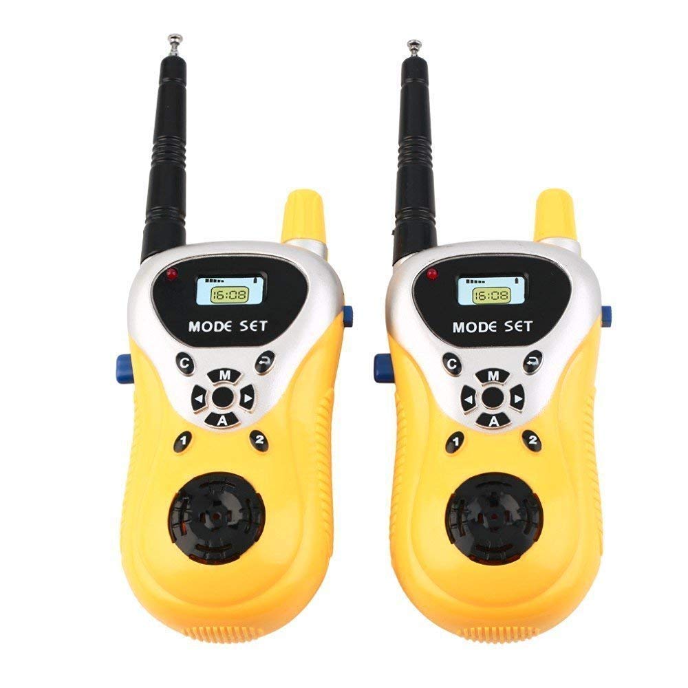 Battery Operated Walkie Talkie Set for Kids with Extendable Antenna for Extra Range