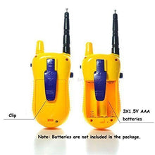 Load image into Gallery viewer, Battery Operated Walkie Talkie Set for Kids with Extendable Antenna for Extra Range