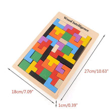 Load image into Gallery viewer, Wood Intelligence Brain Games Building Blocks 40 Pcs Educational Toy, Children&#39;s Puzzle Board Game for Ages 3 + Boys Girls